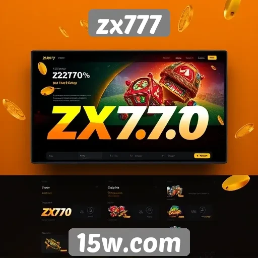 Inovações no design do site zx777
